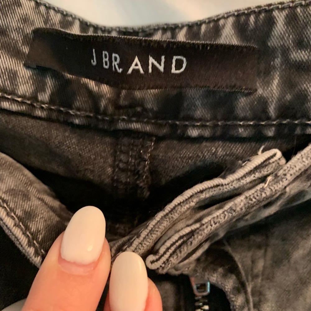 J Brand Velvet Grey Jeans - super skinny - size 29